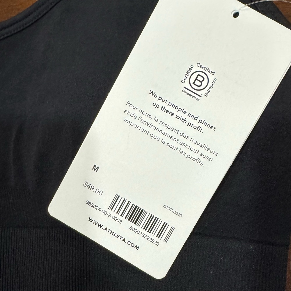 ATHLETA Renew Seamless Comfy Sports Bra A -C Cups Yoga Pilates NWT Medium - Picture 12 of 12
